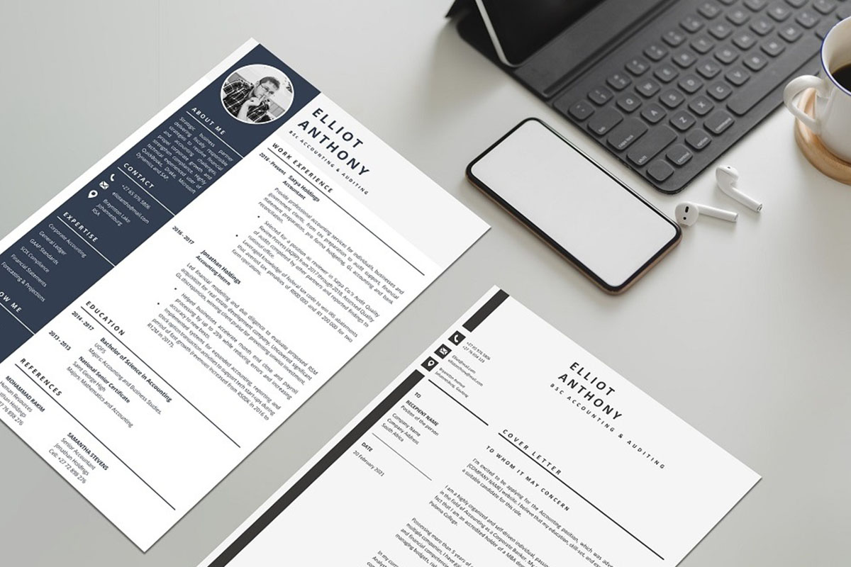 Auditor CV Design Preview 4 - Student Cycle